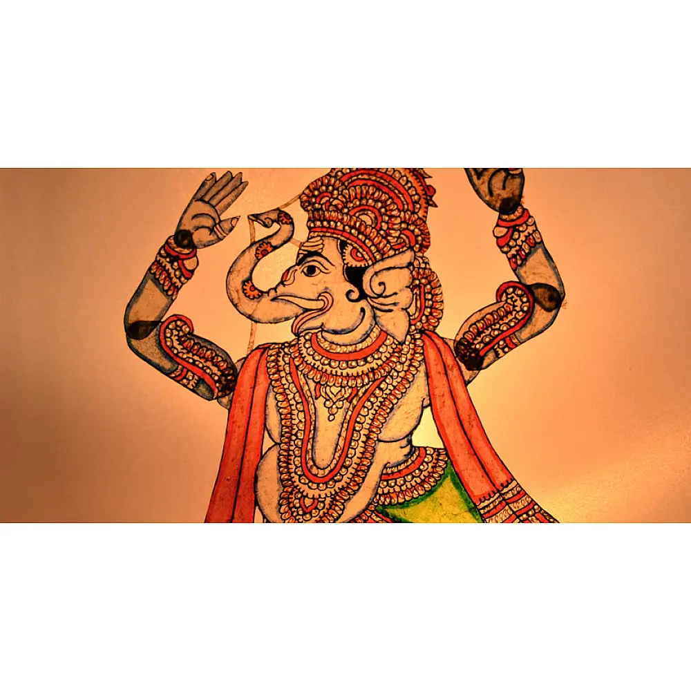 Leather Puppets Ekadanta { 10 }
